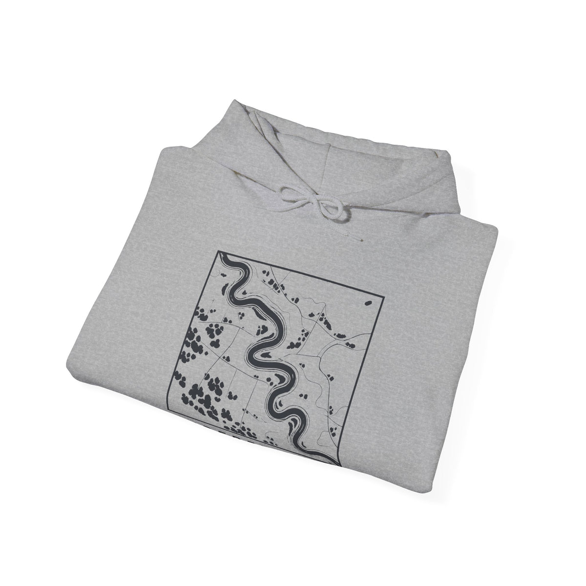 Murfreesboro Topo Map Hoodie