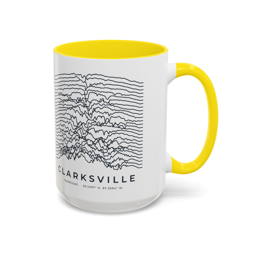 Clarksville Ridgeline Accent Mug