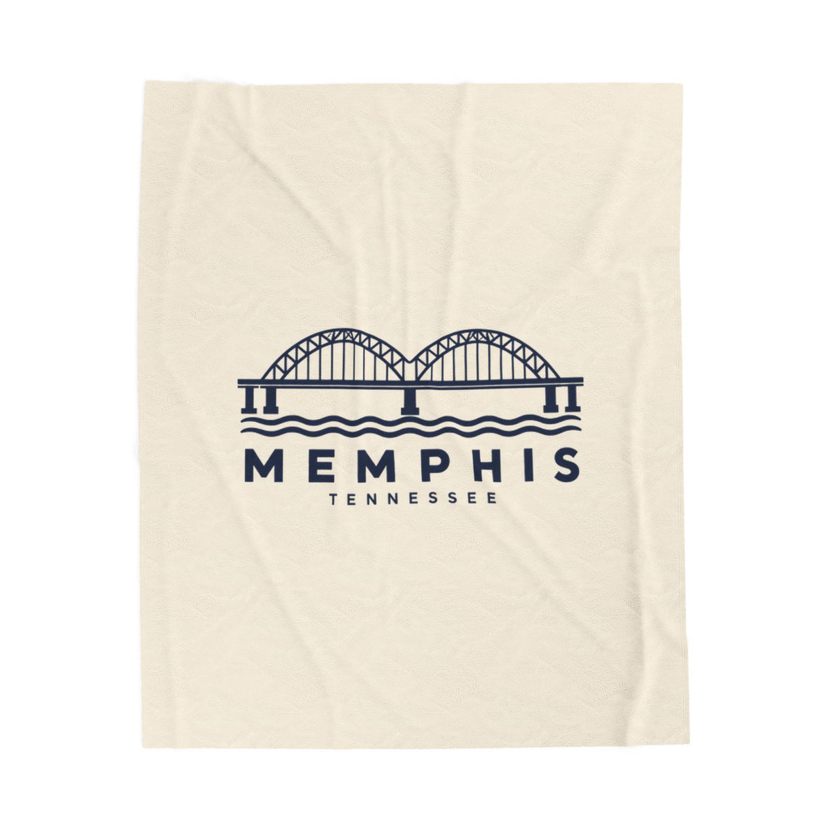 Memphis Hernando de Soto Bridge Blanket