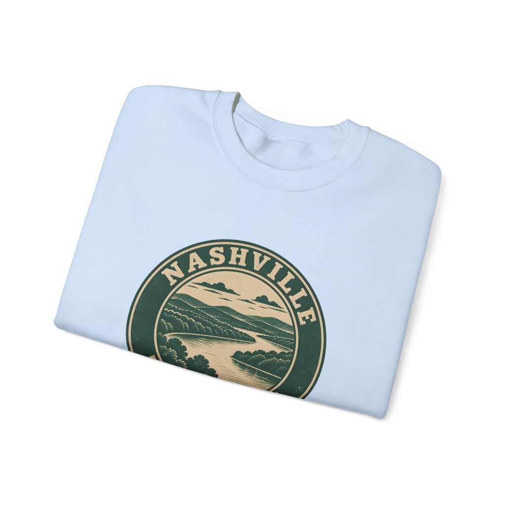 Nashville Park Badge Crewneck Sweatshirt