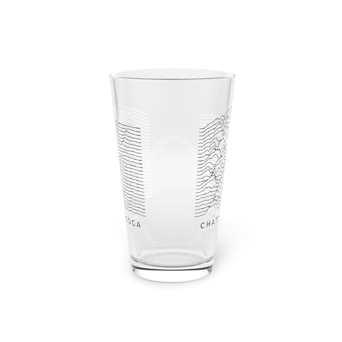 Chattanooga Ridgeline Pint Glass
