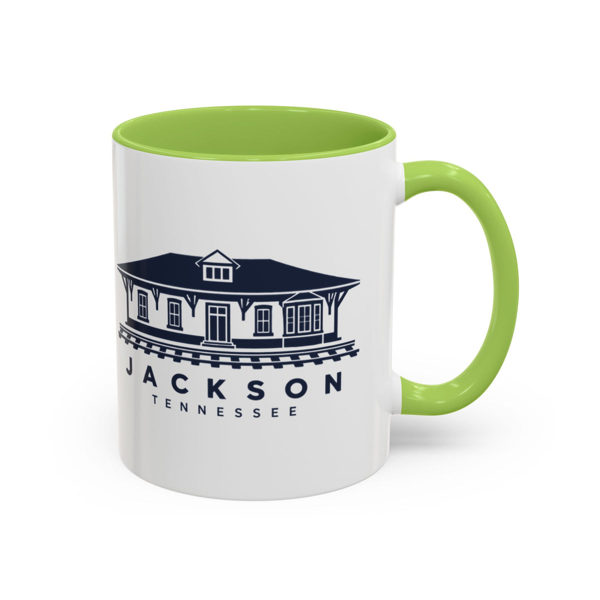 Jackson Train Depot Accent Mug