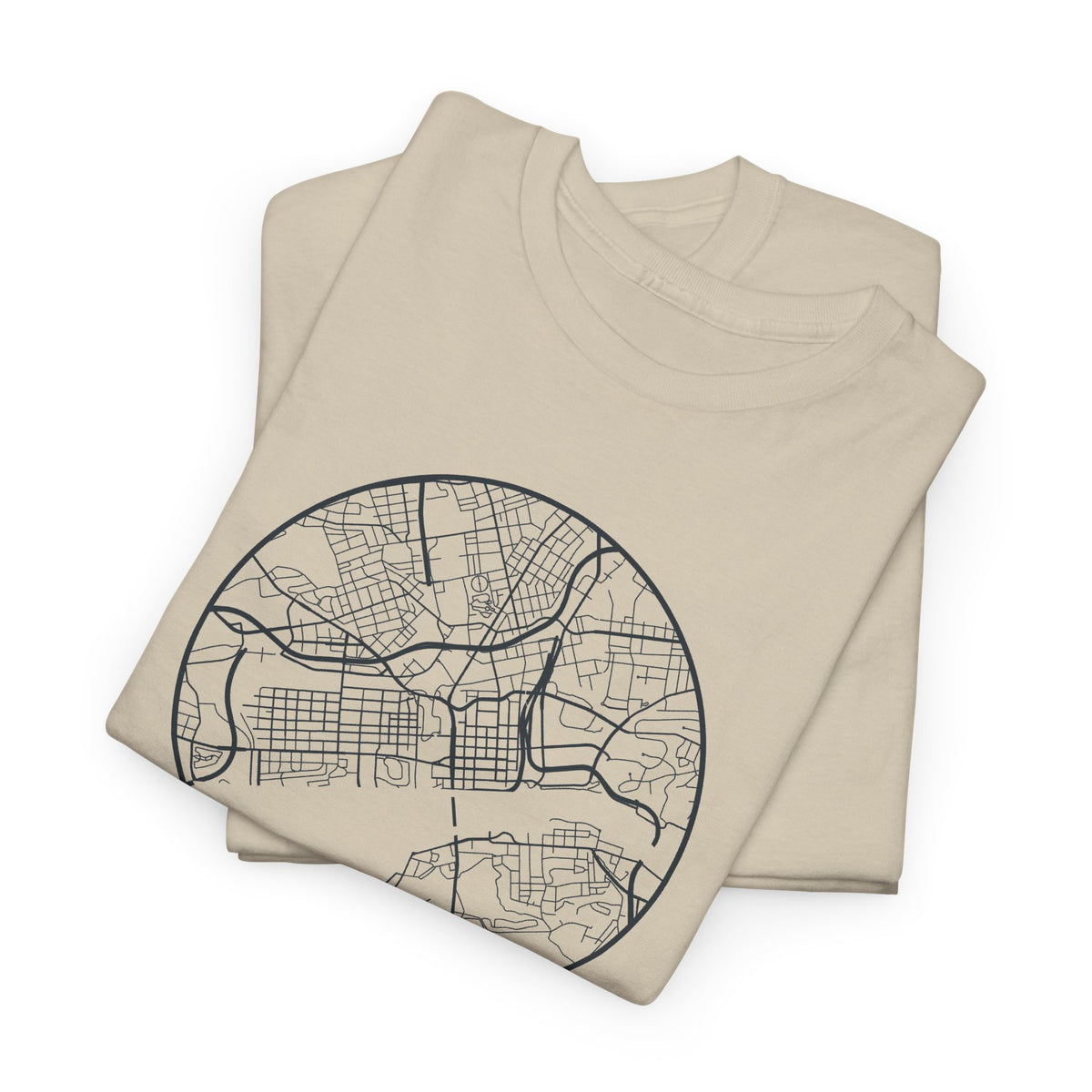 Knoxville Street Map T-Shirt