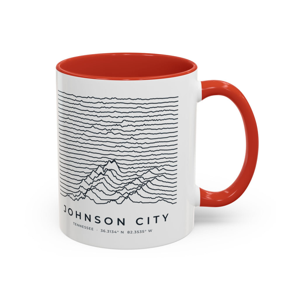 Johnson City Ridgeline Accent Mug