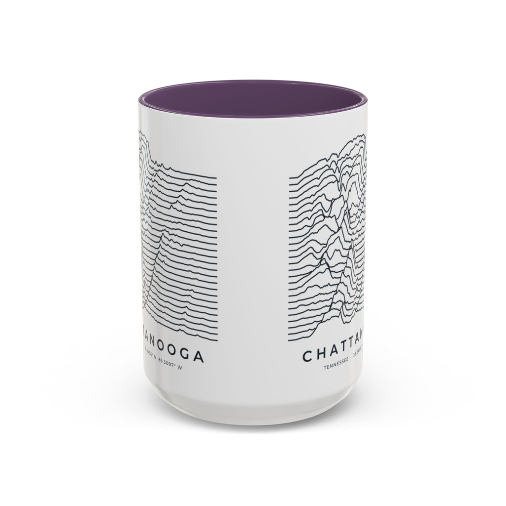 Chattanooga Ridgeline Accent Mug