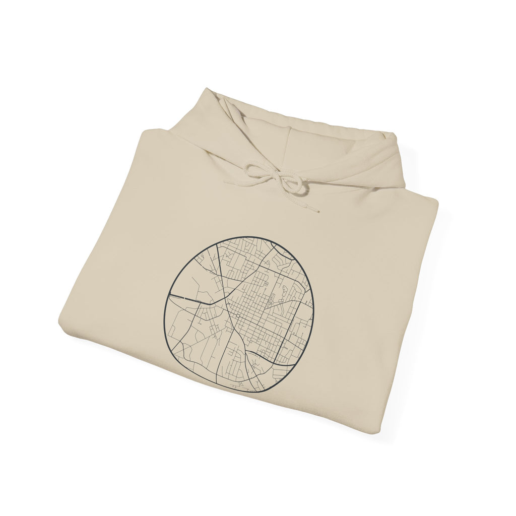 Murfreesboro Street Map Hoodie