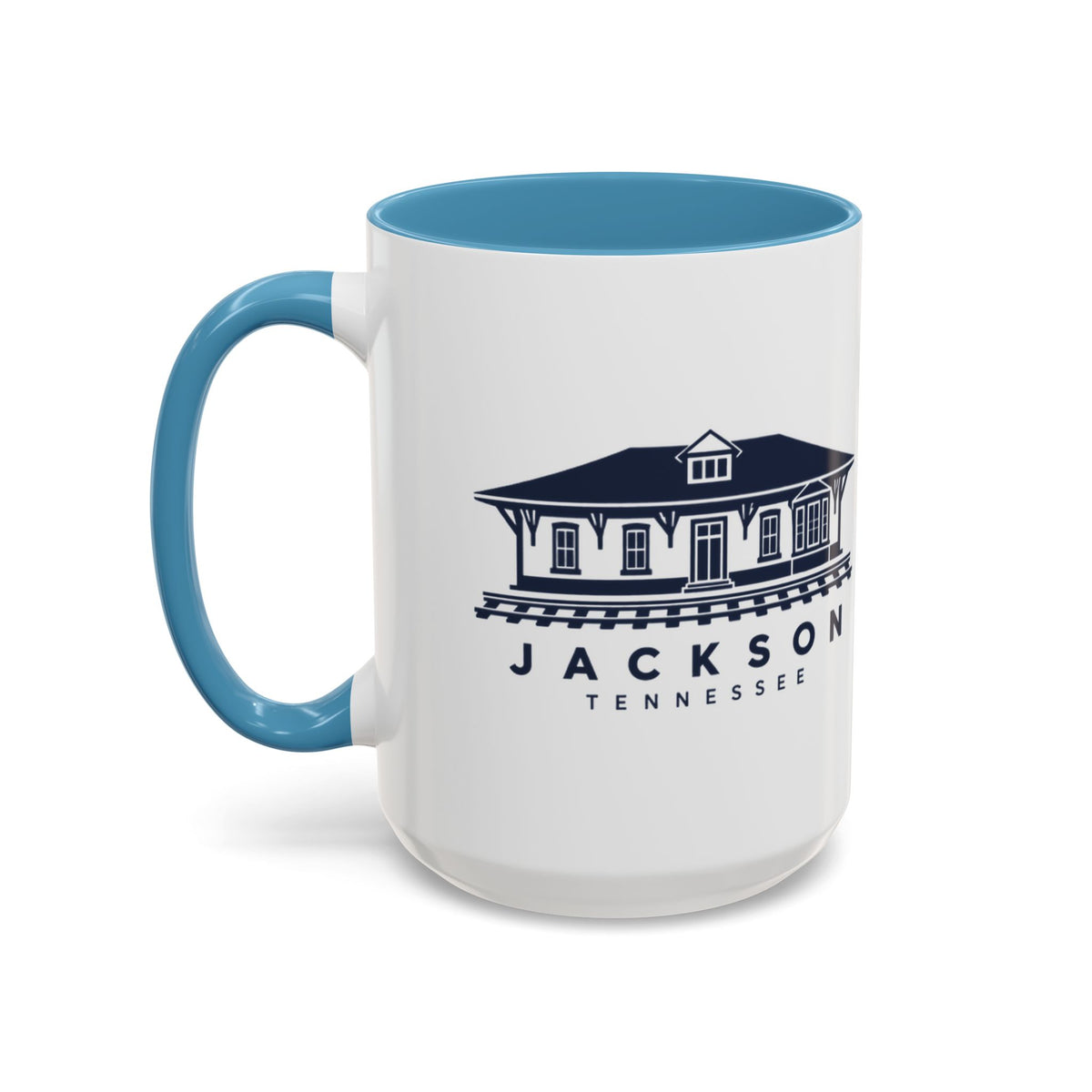 Jackson Train Depot Accent Mug