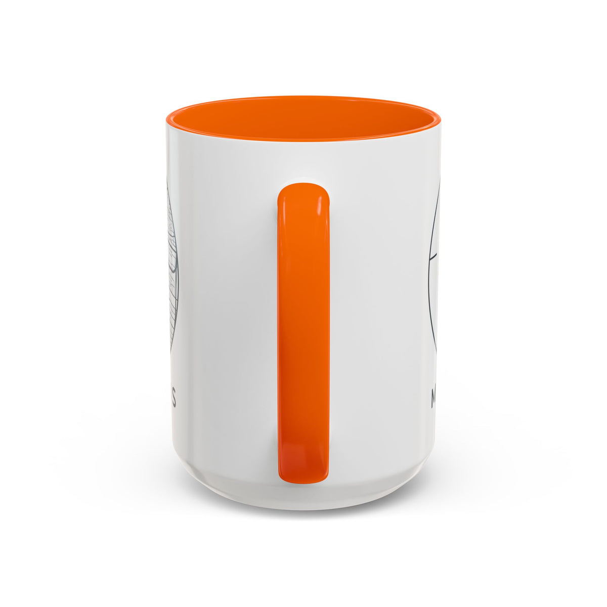Memphis Street Map Accent Mug
