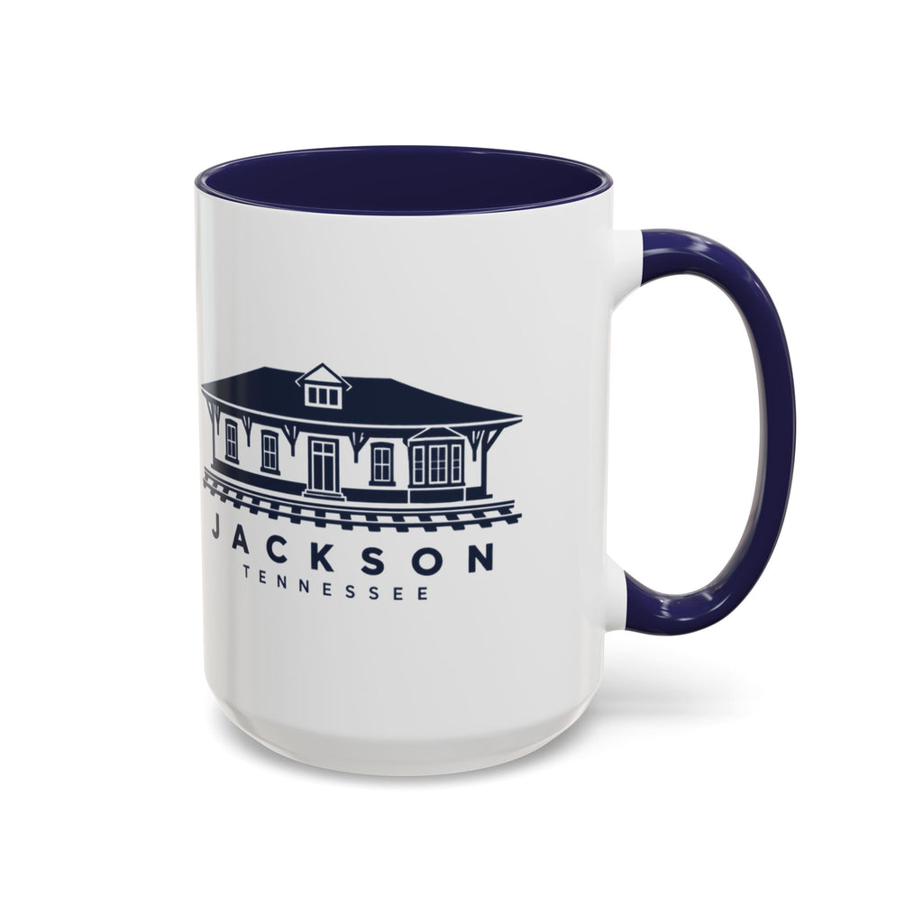 Jackson Train Depot Accent Mug
