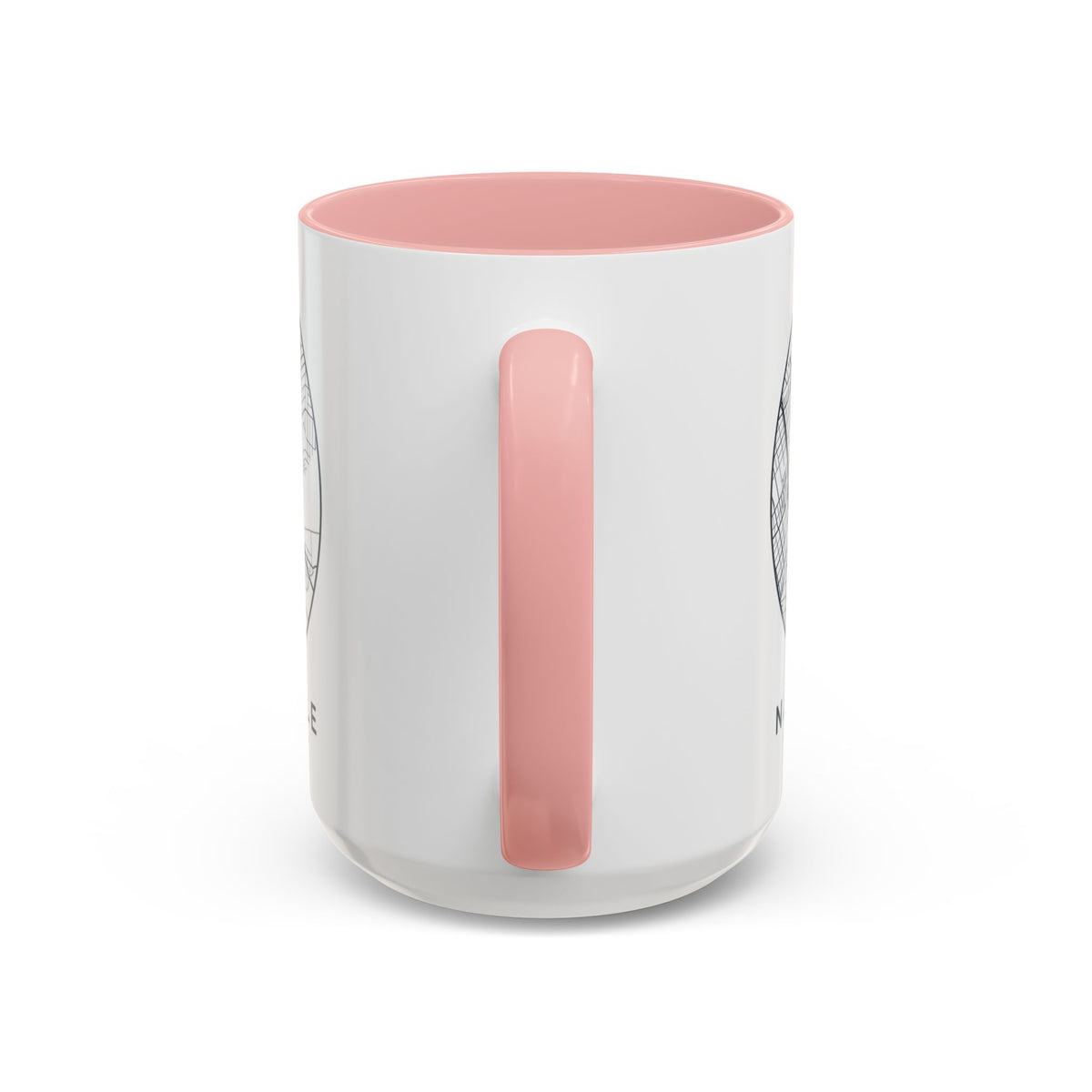 Nashville Street Map Accent Mug