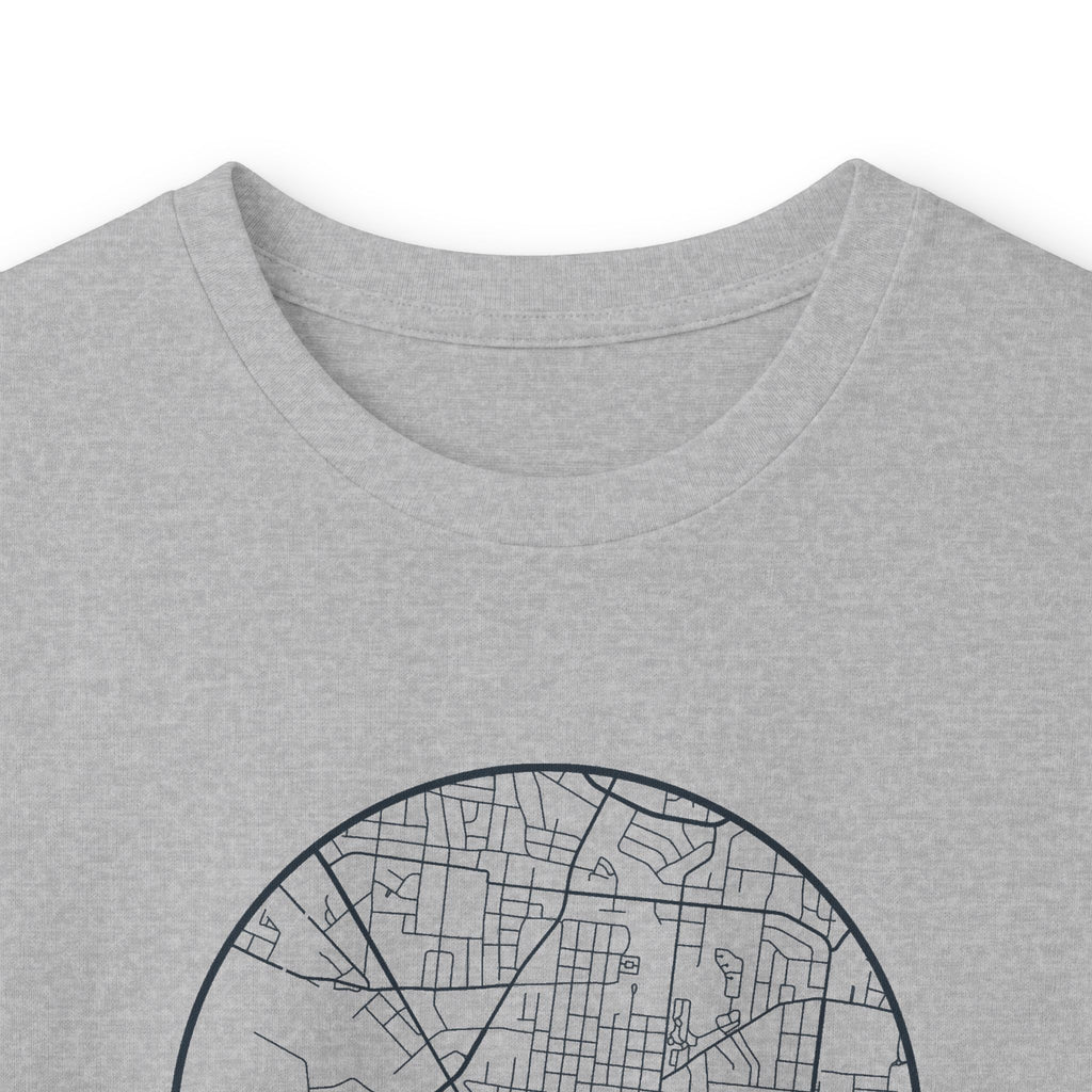 Murfreesboro Street Map Long Sleeve T-Shirt