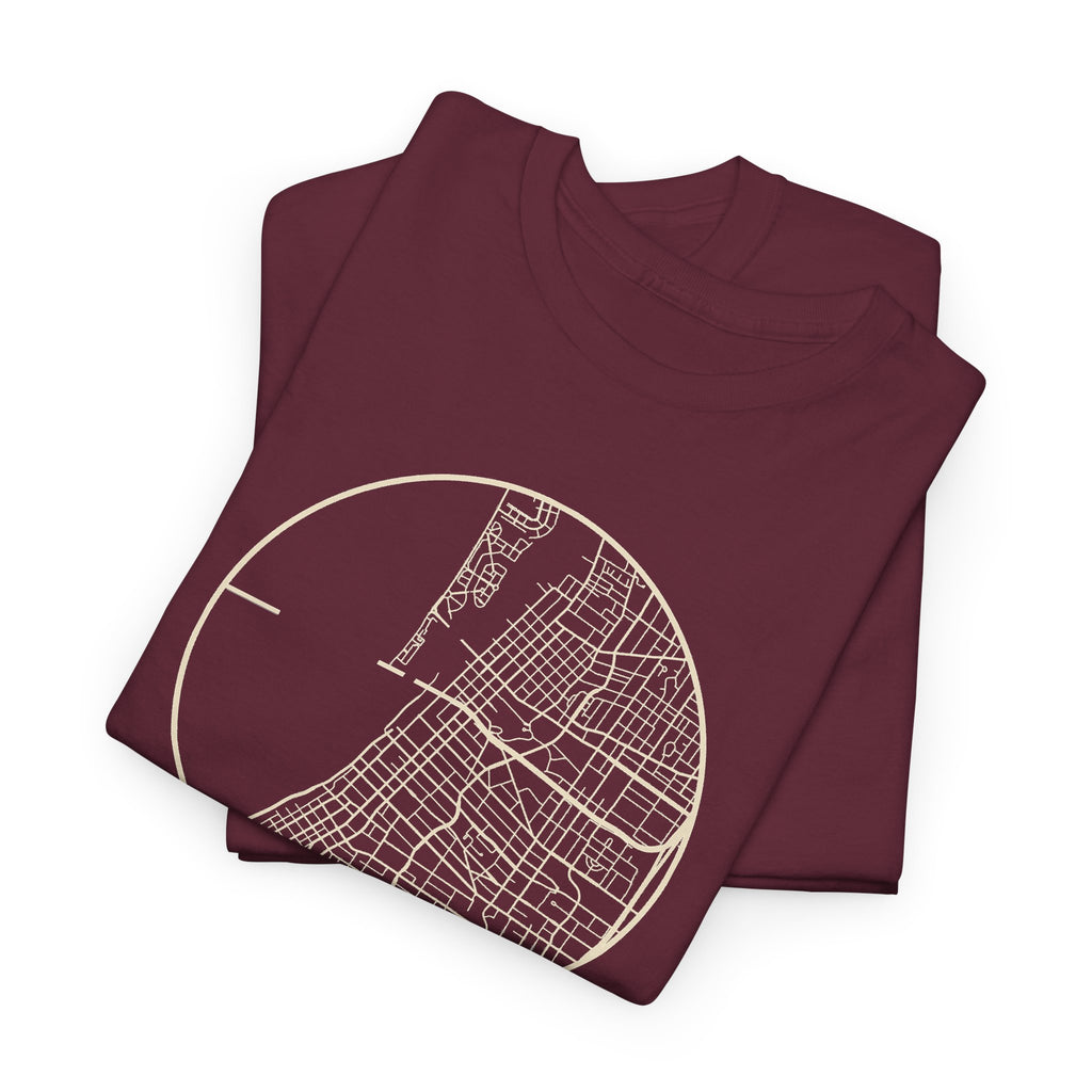 Memphis Street Map T-Shirt