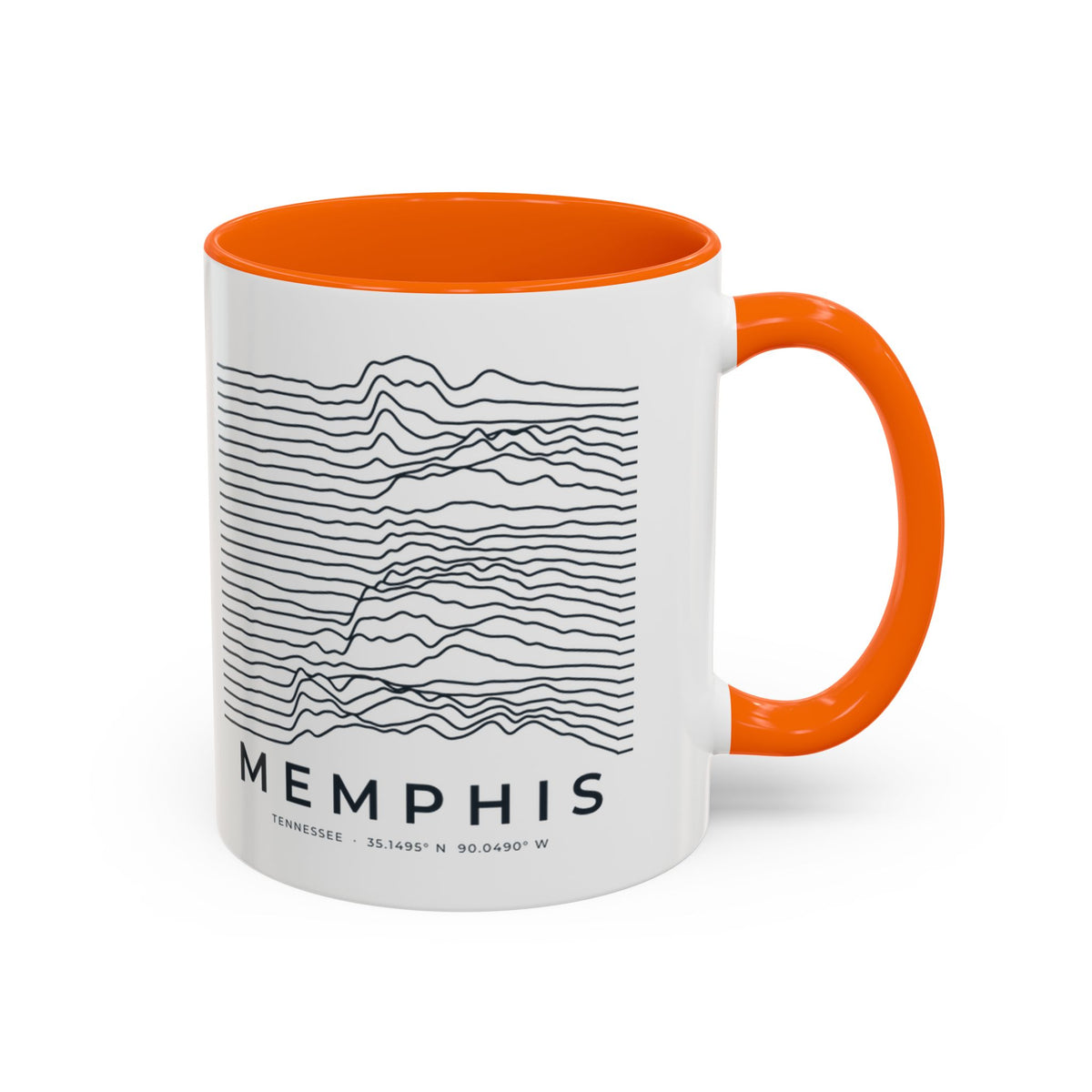 Memphis Ridgeline Accent Mug
