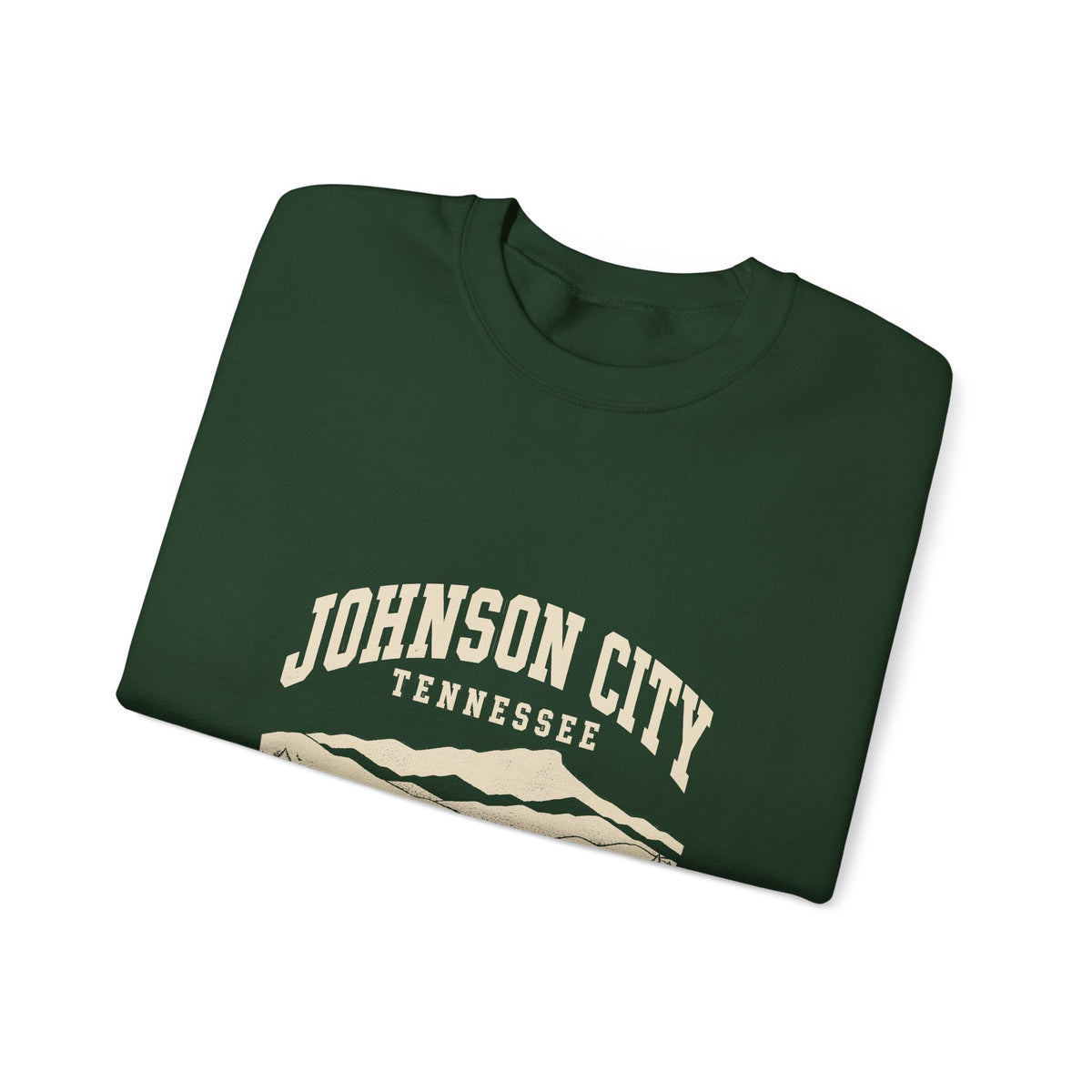 Johnson City Vintage Varsity Crewneck Sweatshirt