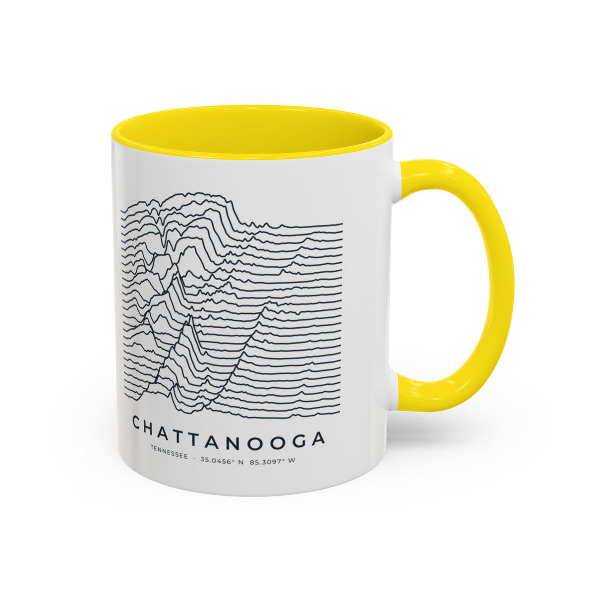 Chattanooga Ridgeline Accent Mug