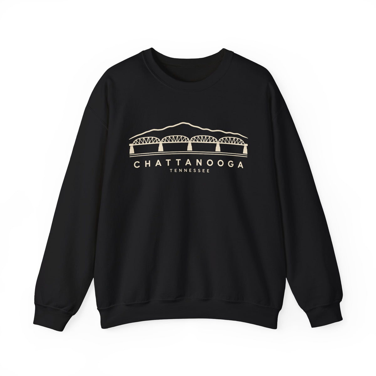 Chattanooga Walnut Street Bridge Crewneck Sweatshirt