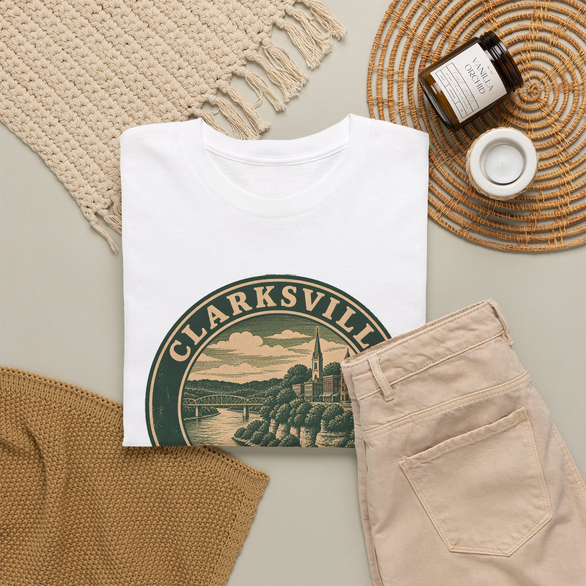 Clarksville Park Badge T-Shirt