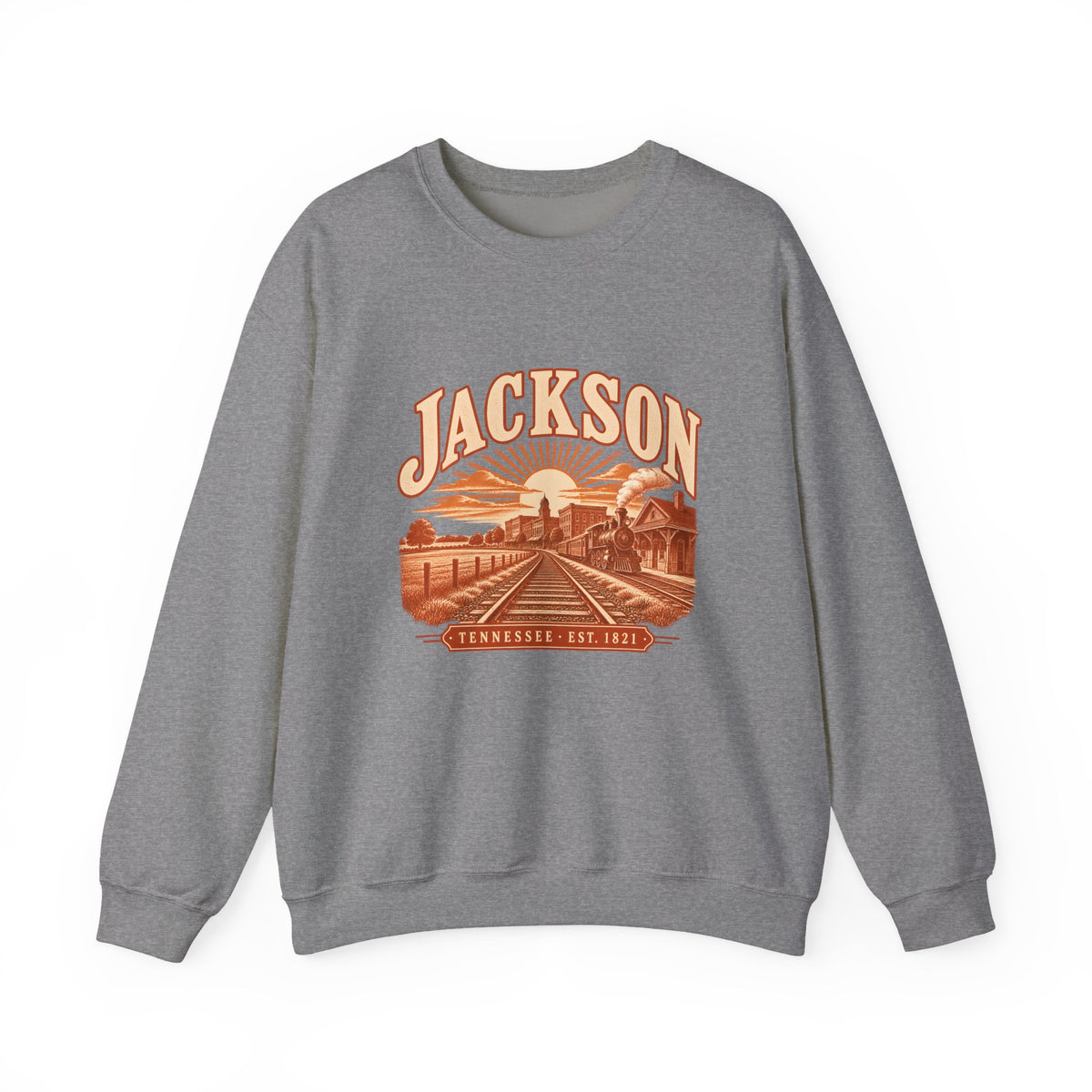 Jackson Engraved Valley Crewneck Sweatshirt