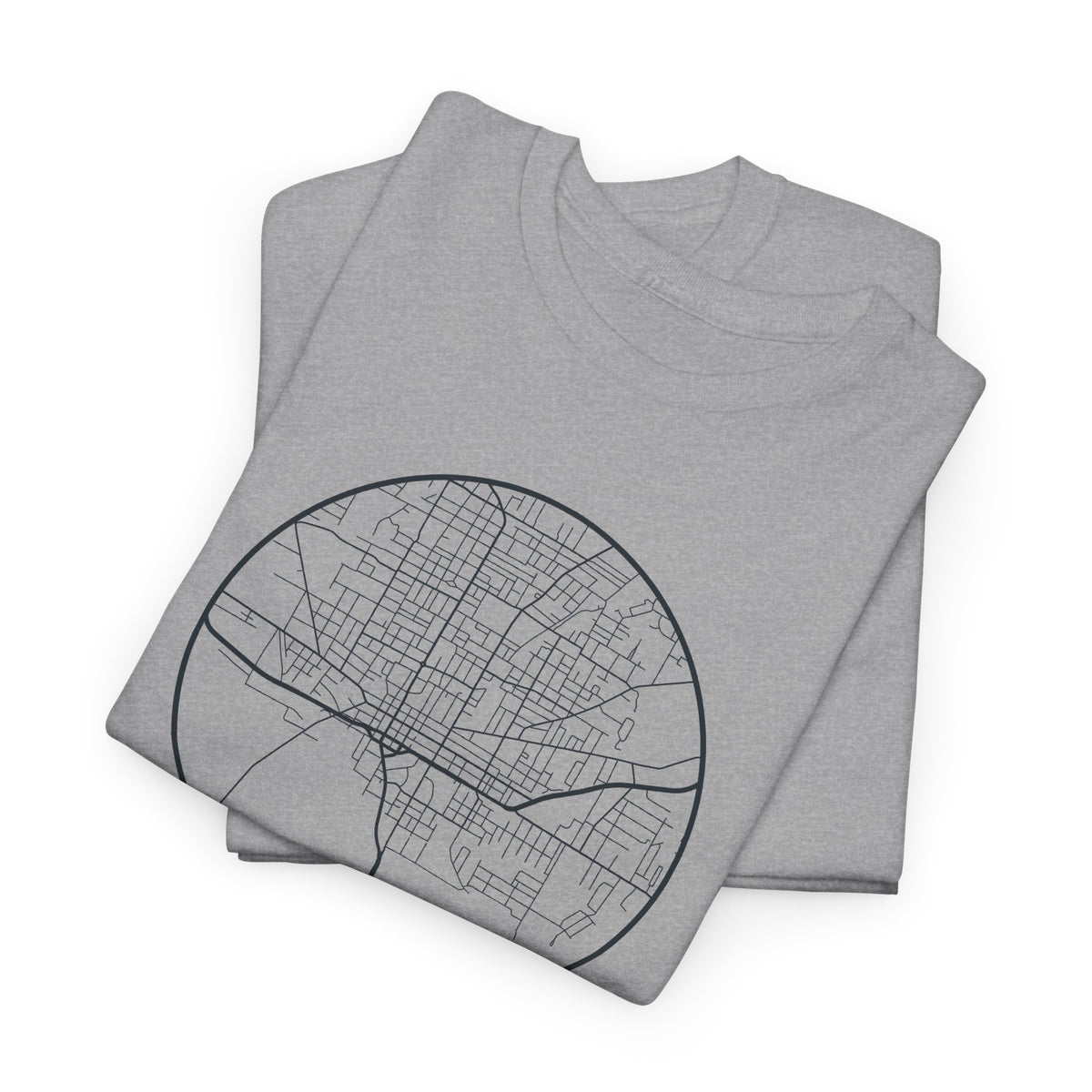 Jackson Street Map T-Shirt
