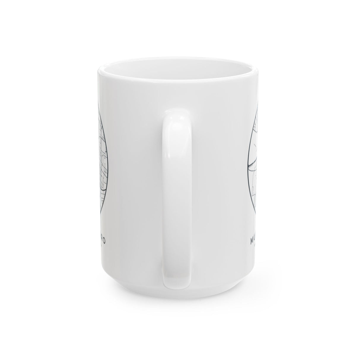Murfreesboro Street Map Mug