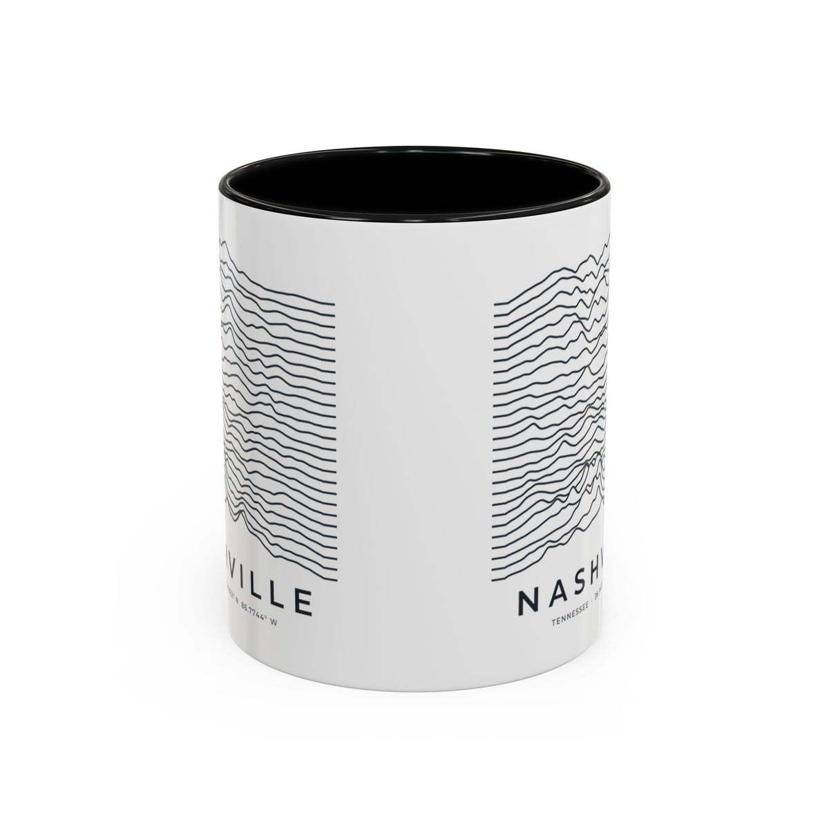 Nashville Ridgeline Accent Mug