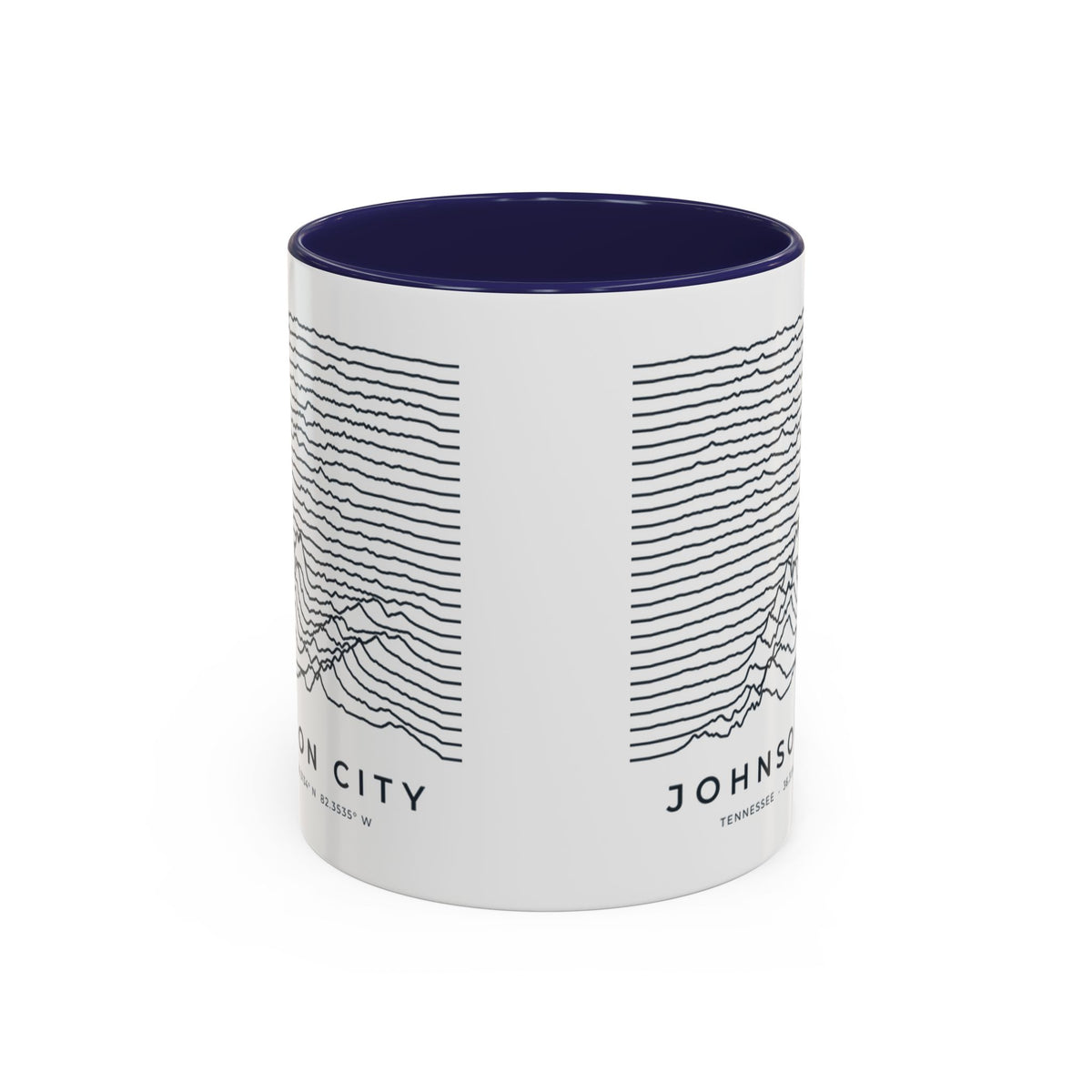 Johnson City Ridgeline Accent Mug