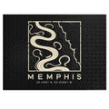 Memphis Topo Map Puzzle (Black)