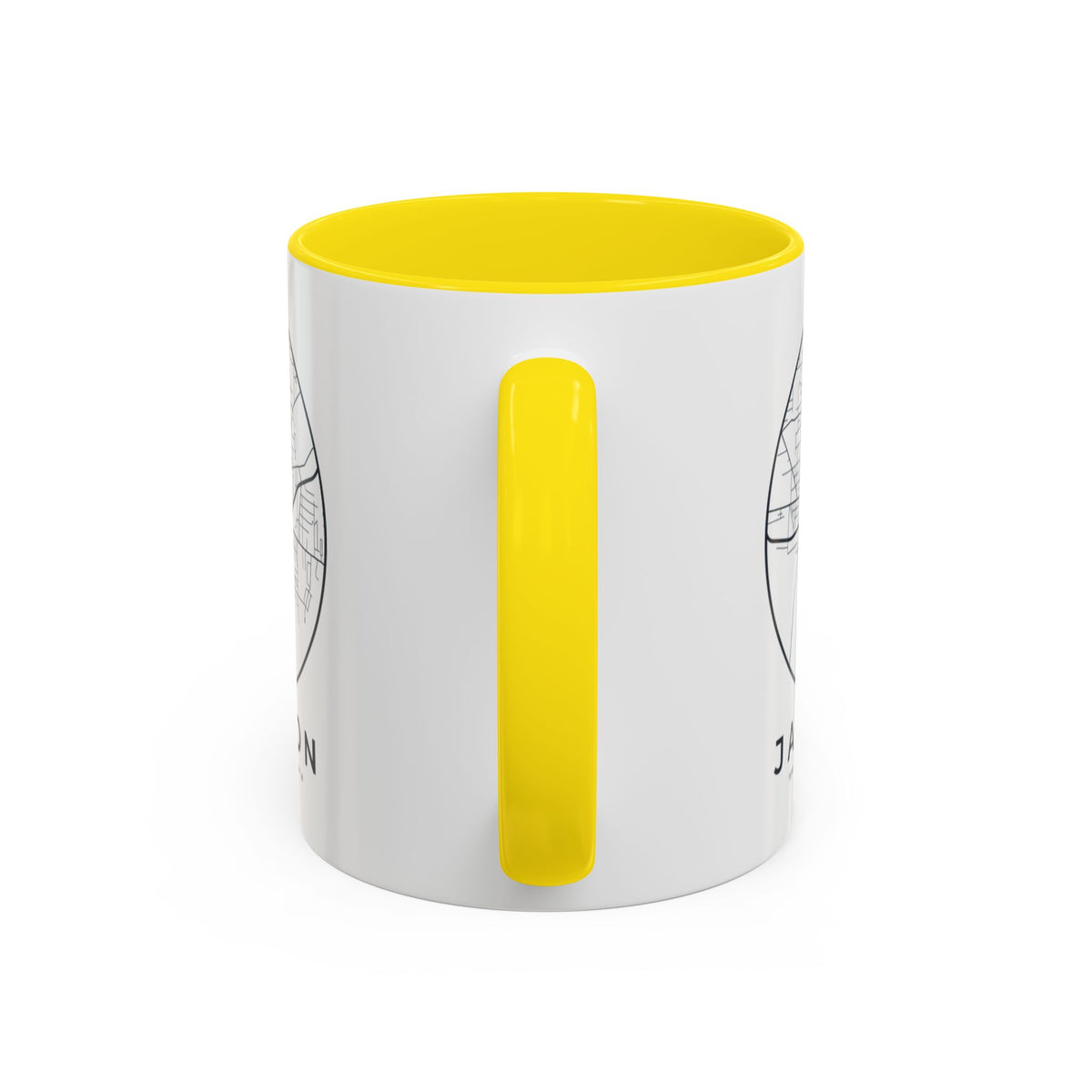 Jackson Street Map Accent Mug