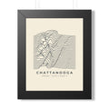 Chattanooga Ridgeline Framed Print