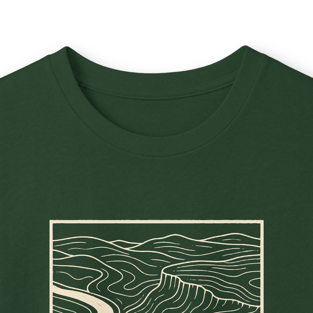Clarksville Topo Map Long Sleeve T-Shirt