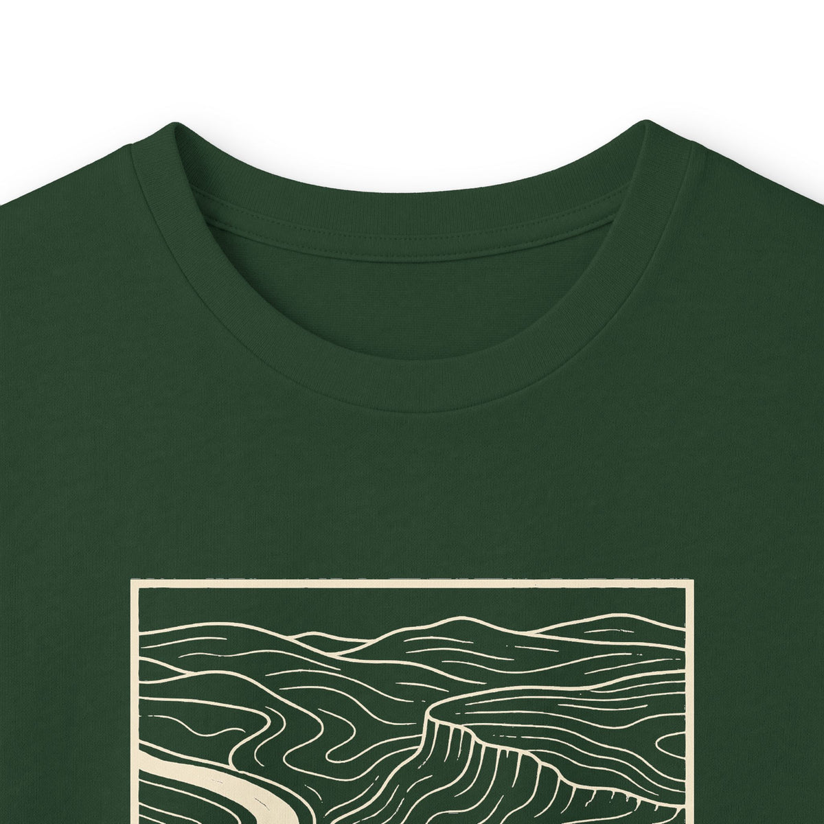 Clarksville Topo Map Long Sleeve T-Shirt
