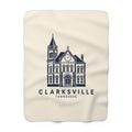 Clarksville Customs House Sherpa Blanket