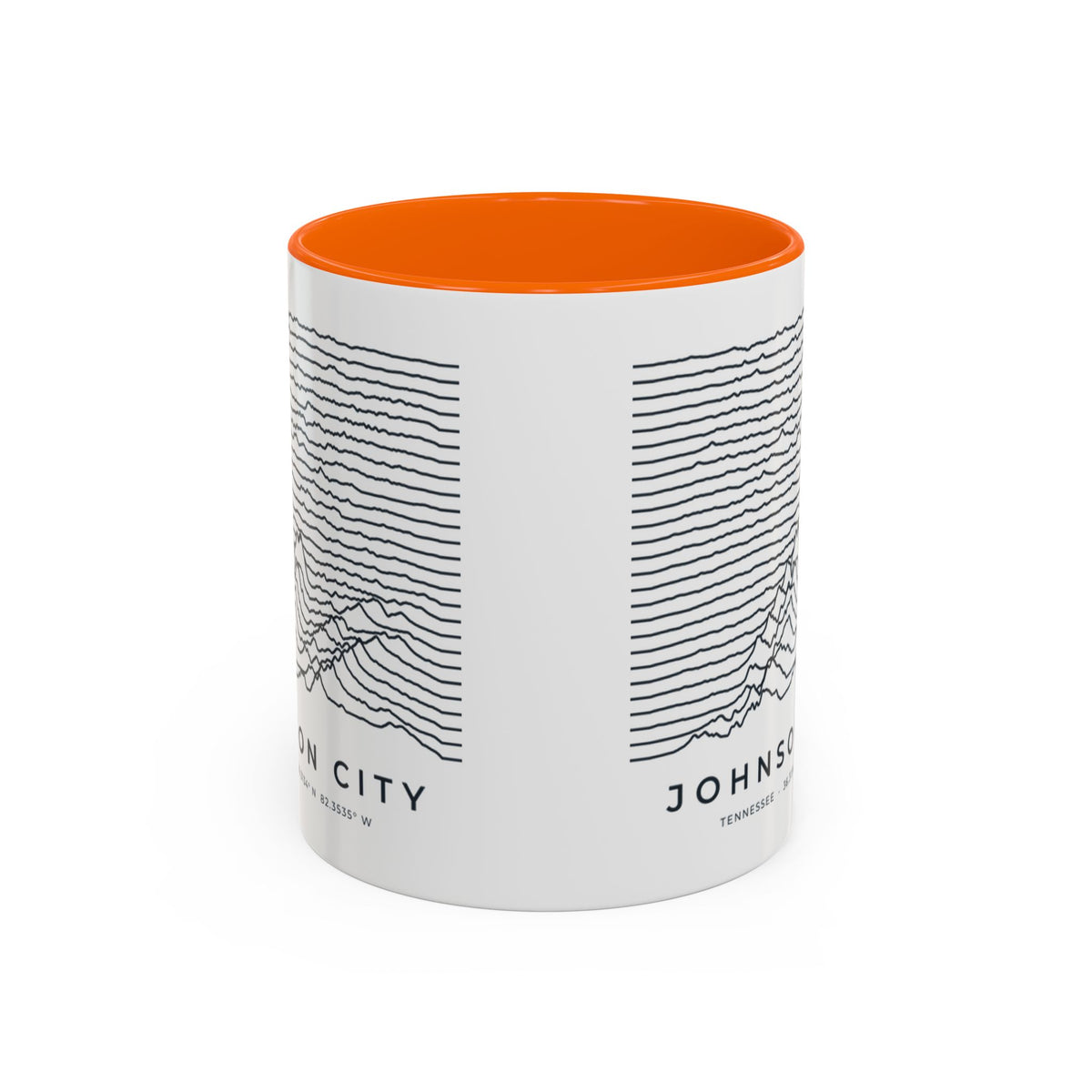 Johnson City Ridgeline Accent Mug