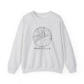 Knoxville Street Map Crewneck Sweatshirt