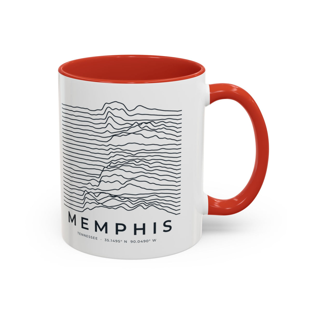 Memphis Ridgeline Accent Mug