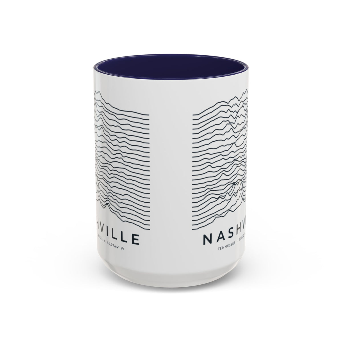 Nashville Ridgeline Accent Mug