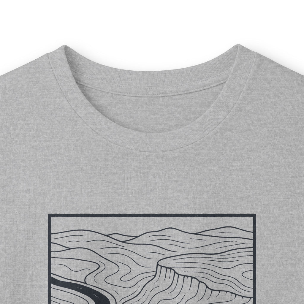 Clarksville Topo Map Long Sleeve T-Shirt