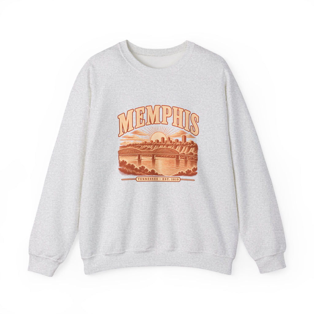 Memphis Engraved Valley Crewneck Sweatshirt