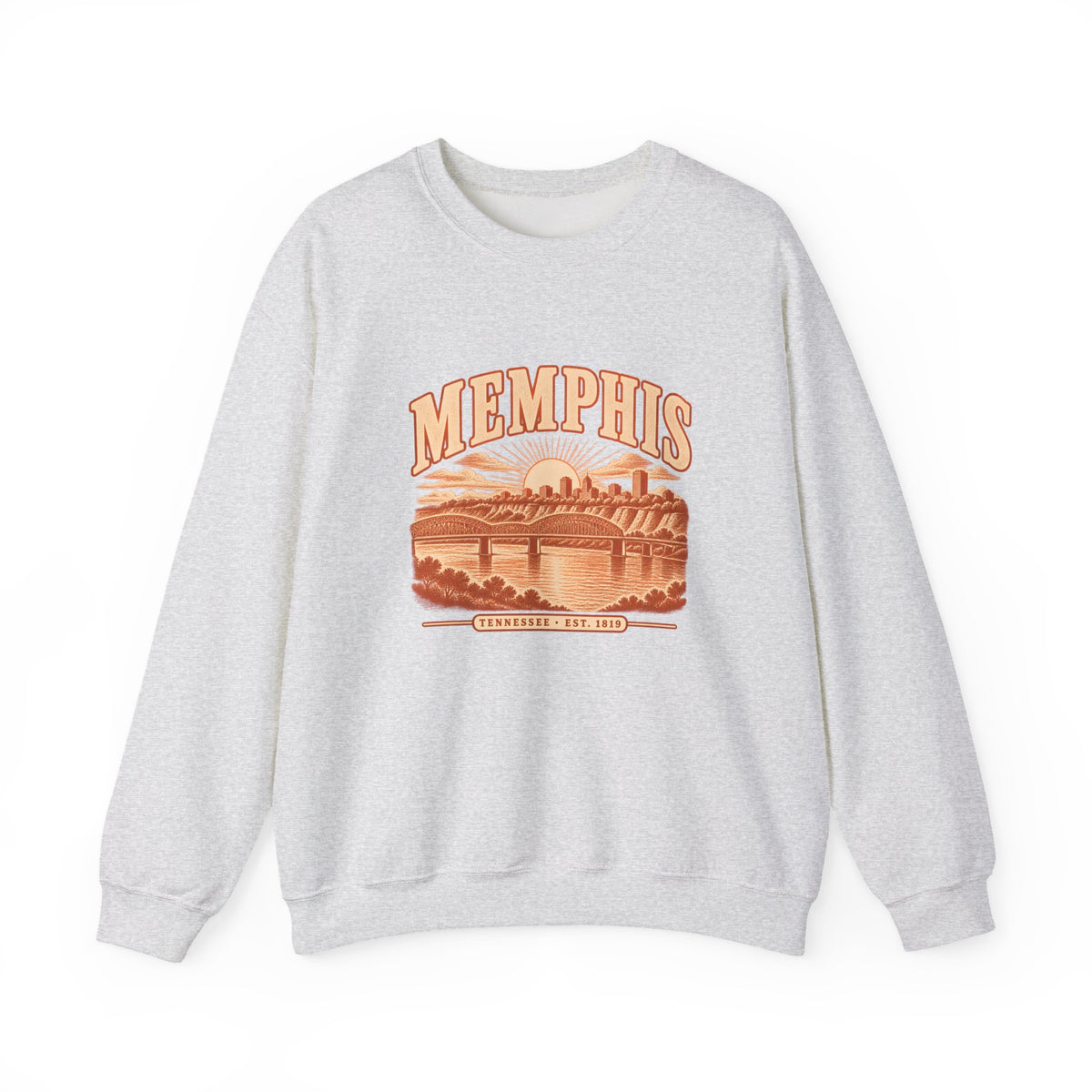 Memphis Engraved Valley Crewneck Sweatshirt