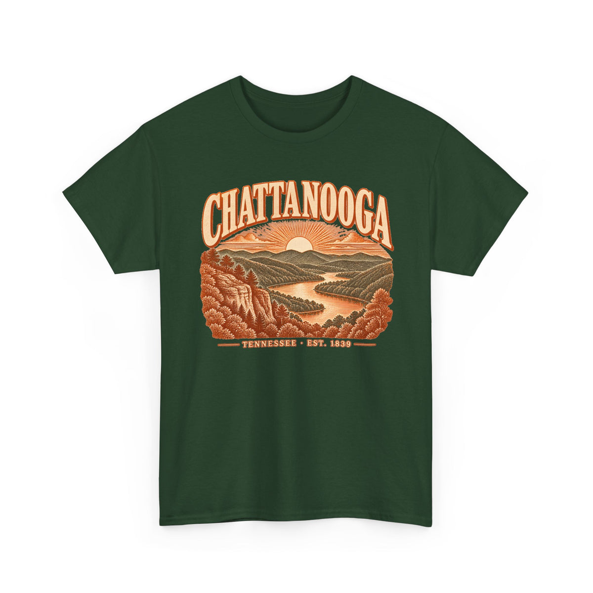 Chattanooga Engraved Valley T-Shirt