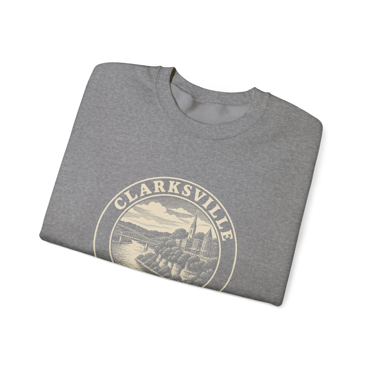 Clarksville Park Badge Crewneck Sweatshirt