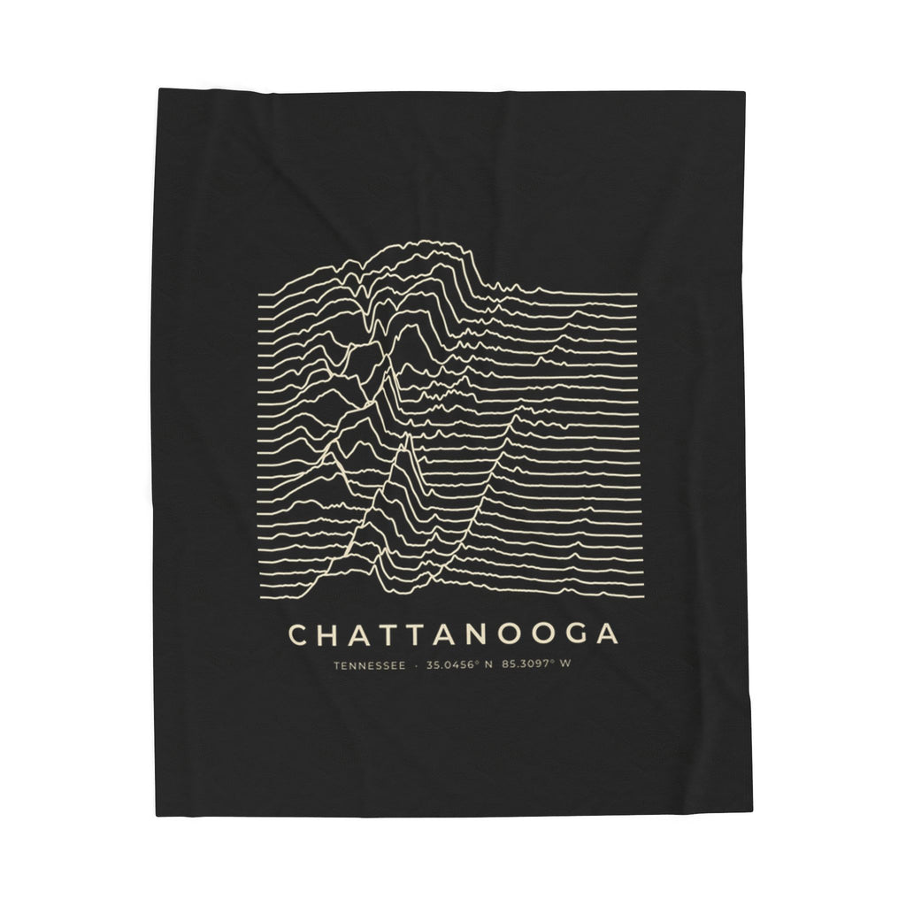 Chattanooga Ridgeline Blanket (Black)