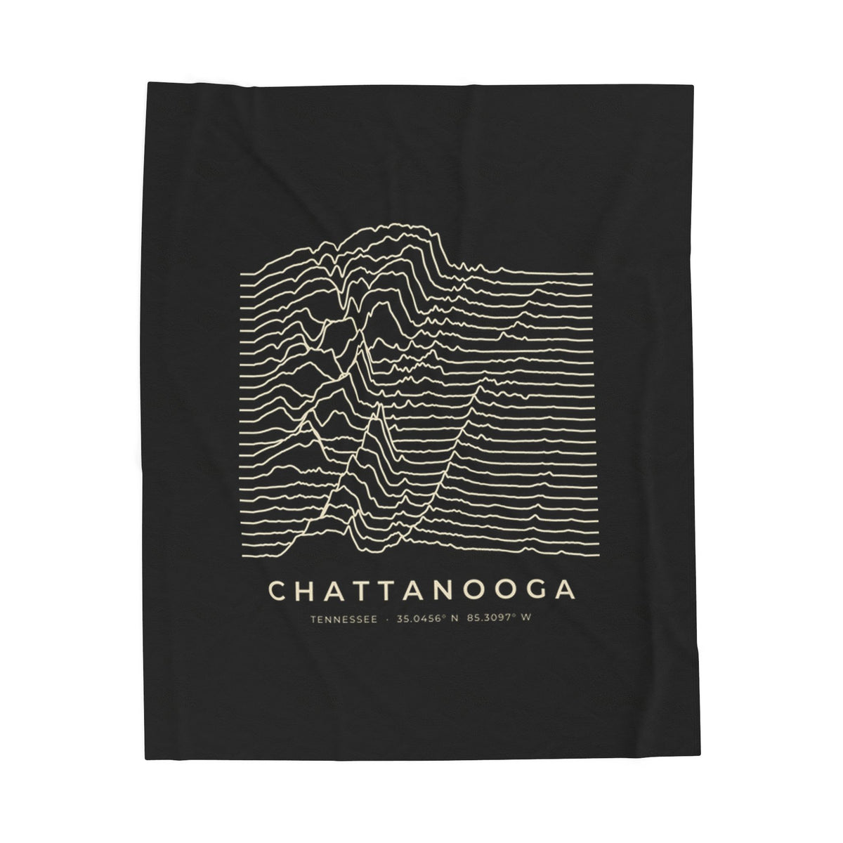 Chattanooga Ridgeline Blanket (Black)