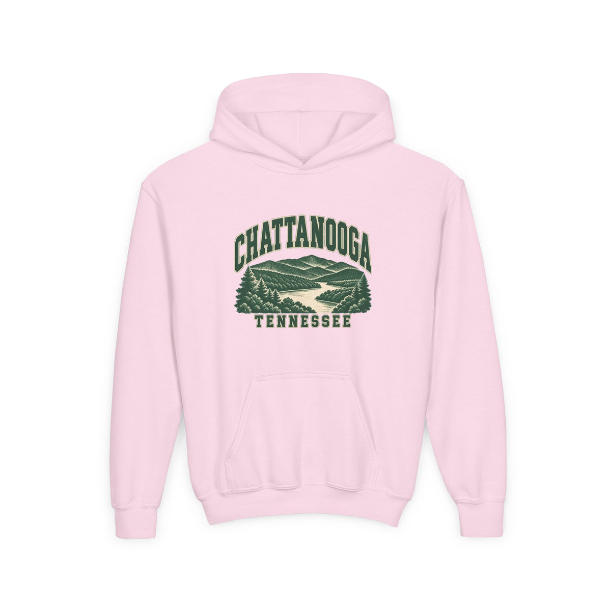 Chattanooga Vintage Varsity Kids Hoodie