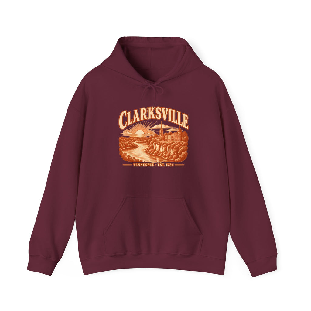 Clarksville Engraved Valley Hoodie