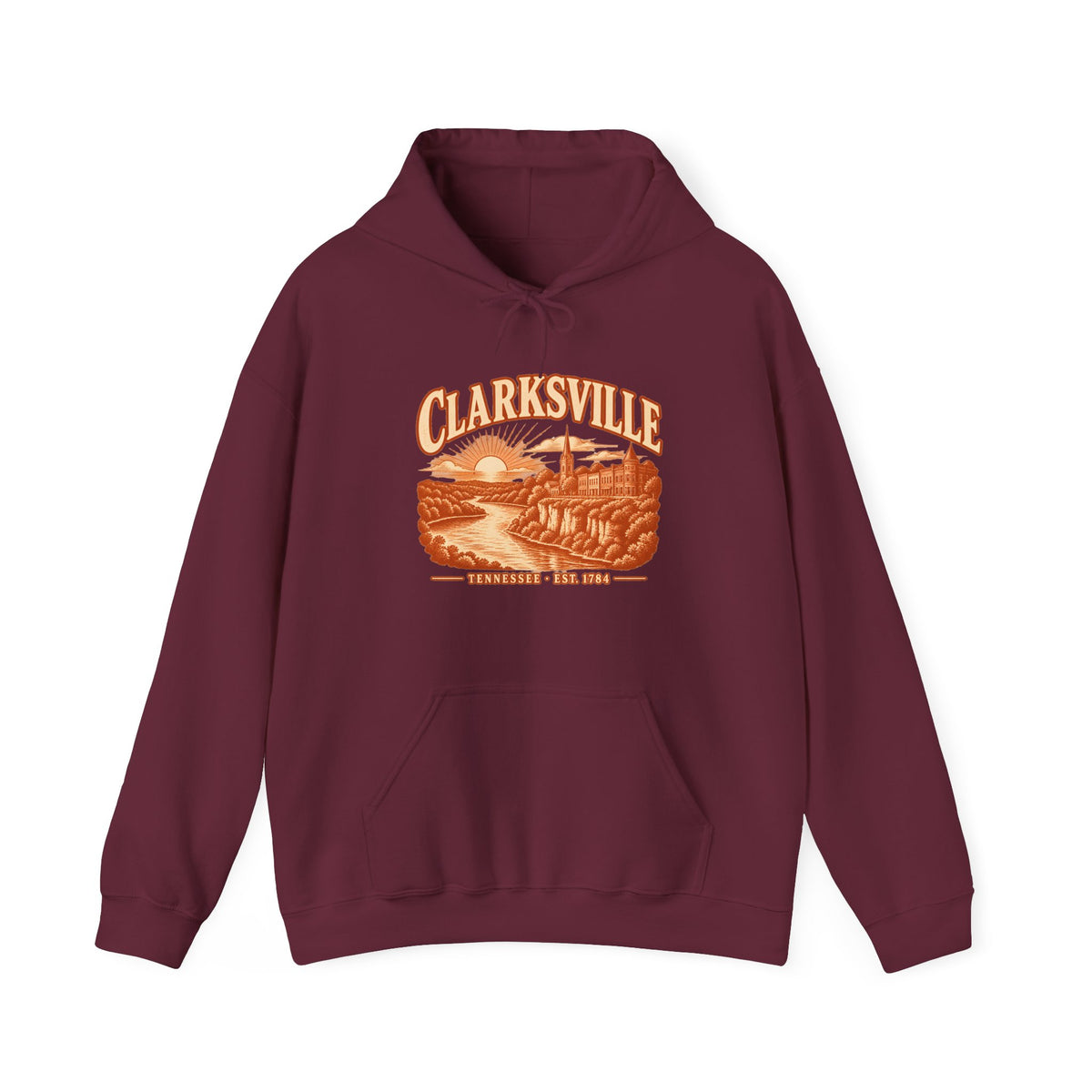 Clarksville Engraved Valley Hoodie