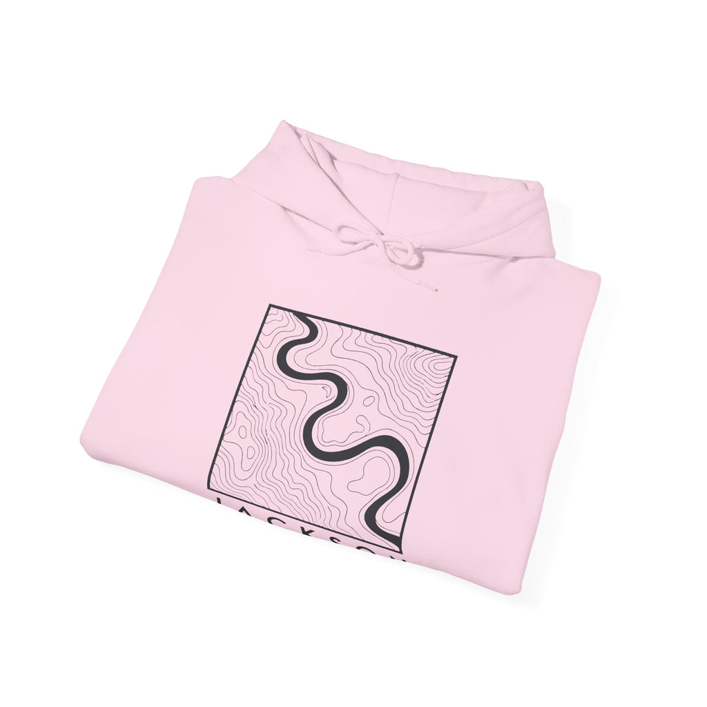Jackson Topo Map Hoodie