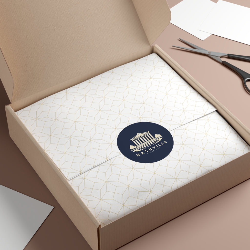 Nashville Parthenon Sticker (Navy)