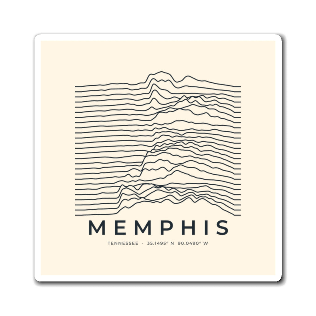 Memphis Ridgeline Magnet