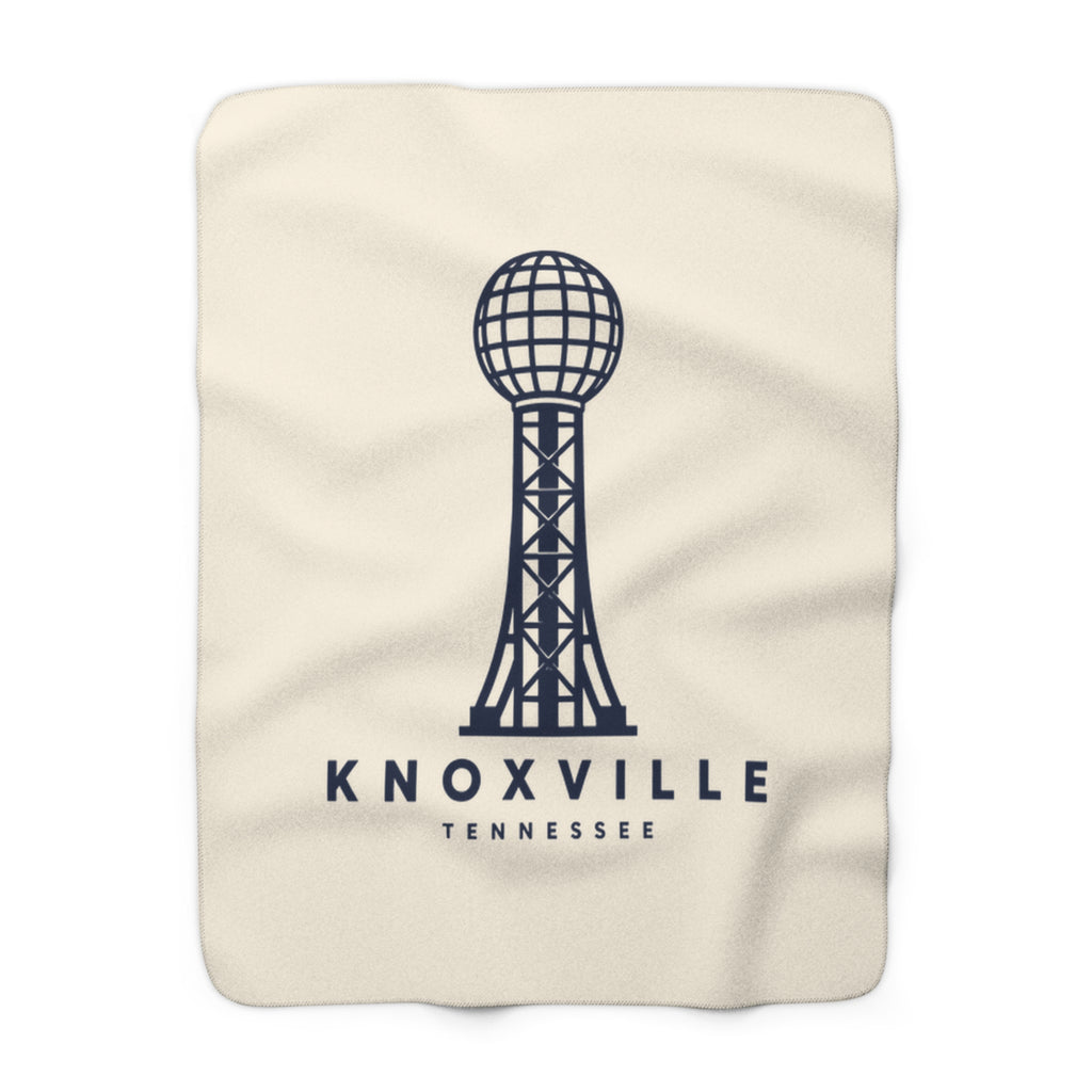 Knoxville Sunsphere Sherpa Blanket